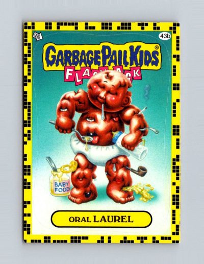 2011 Topps Garbage Pail Kids Flashback Series 2 #43b Oral Laurel