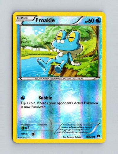 XY - BREAKpoint #38/122 Froakie Holo