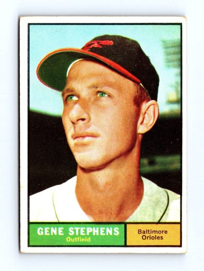 1961 Topps #102 Gene Stephens