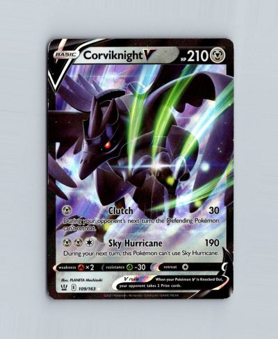 SWSH05: Battle Styles #109/163 Corviknight V Holo