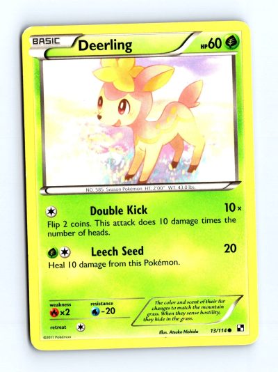 Black and White #13/114 Deerling