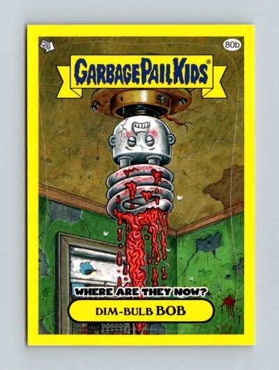 2011 Topps Garbage Pail Kids Flashback Series 3 #80b Dim-Bulb Bob