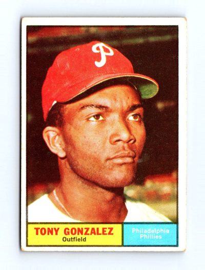 1961 Topps #93 Tony Gonzalez