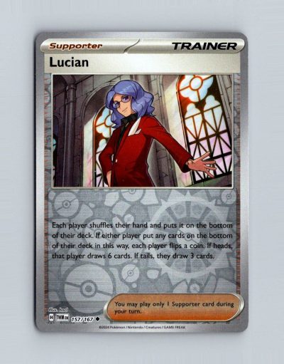 SV06: Twilight Masquerade #157/167 Lucian Holo