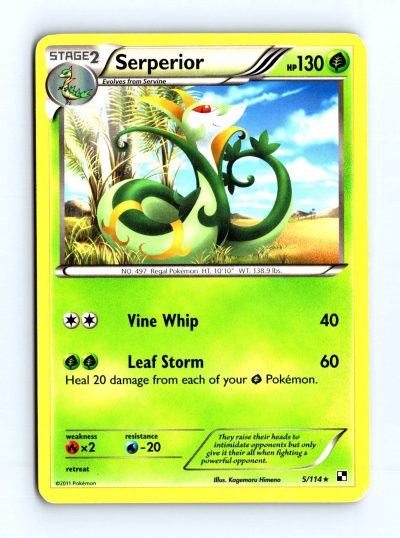 Black and White #5/114 Serperior (5)