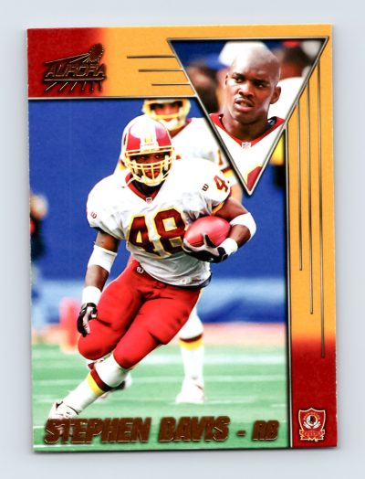 1998 Pacific Aurora #194 Stephen Davis Washington Redskins RC EXCELLENT