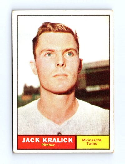 1961 Topps #36 Jack Kralick