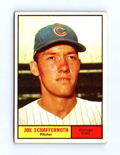 1961 Topps #58 Joe Schaffernoth