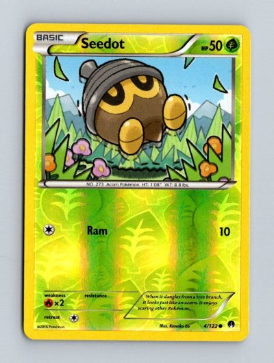 XY - BREAKpoint #4/122 Seedot Holo
