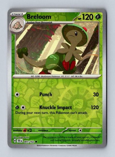 SV05: Temporal Forces #007/162 Breloom Holo