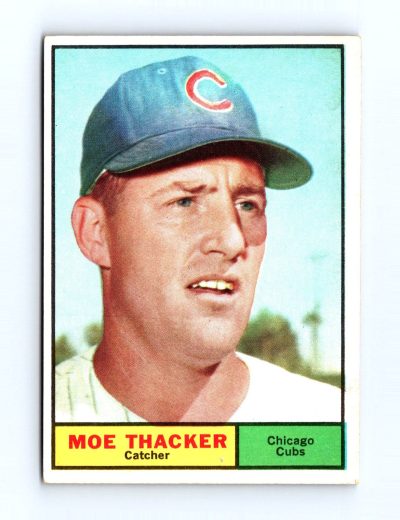 1961 Topps #12 Moe Thacker