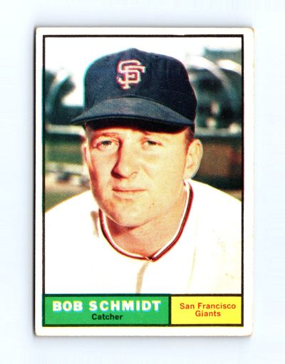 1961 Topps #31 Bob Schmidt