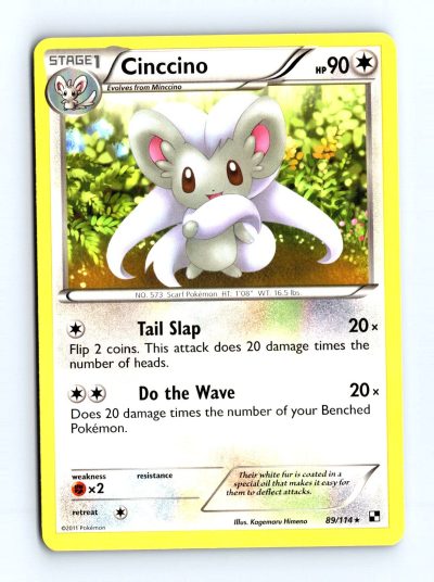Black and White #89/114 Cinccino