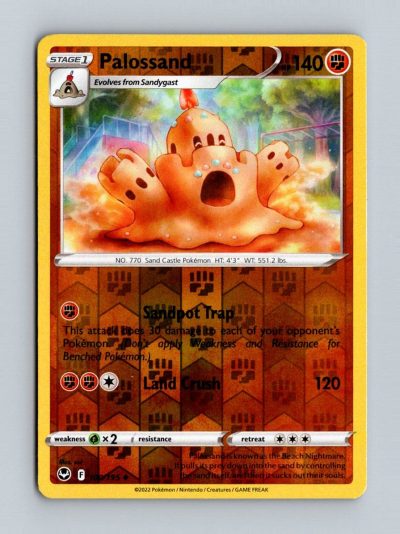 SWSH12: Silver Tempest #100/195 Palossand Holo
