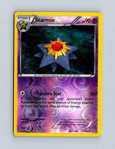 XY - Primal Clash #73/160 Starmie Holo