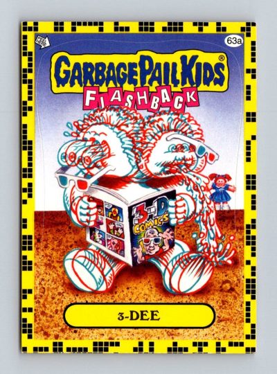 2011 Topps Garbage Pail Kids Flashback Series 2 #63a 3-Dee