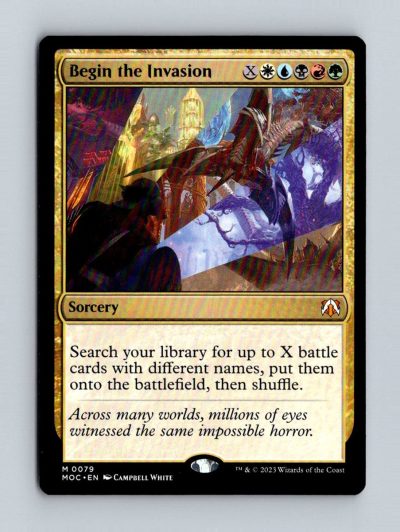 Commander: March of the Machine #79 Begin the Invasion