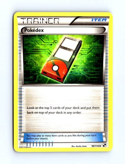 Black and White #98/114 Pokedex