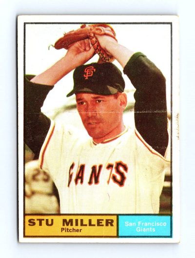 1961 Topps #72 Stu Miller