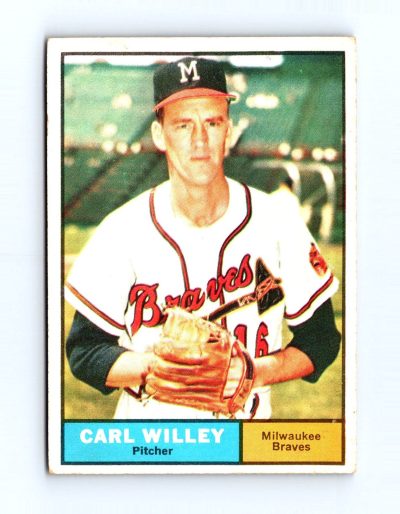 1961 Topps #105 Carl Willey