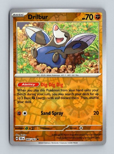 SV05: Temporal Forces #085/162 Drilbur Holo