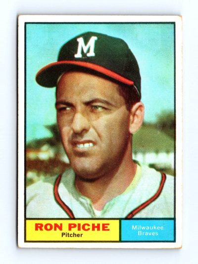 1961 Topps #61 Ron Piche