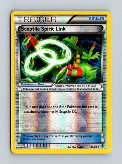 XY - Ancient Origins #80/98 Sceptile Spirit Link Holo