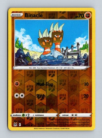 SWSH11: Lost Origin #106/196 Binacle Holo