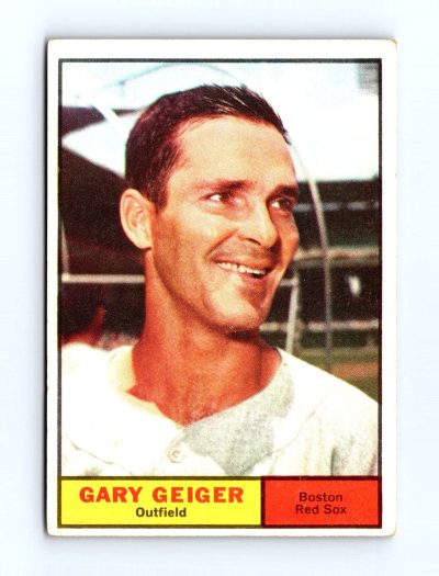 1961 Topps #33 Gary Geiger