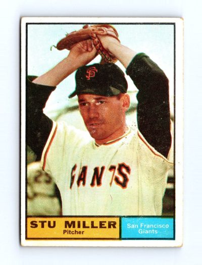 1961 Topps #72 Stu Miller