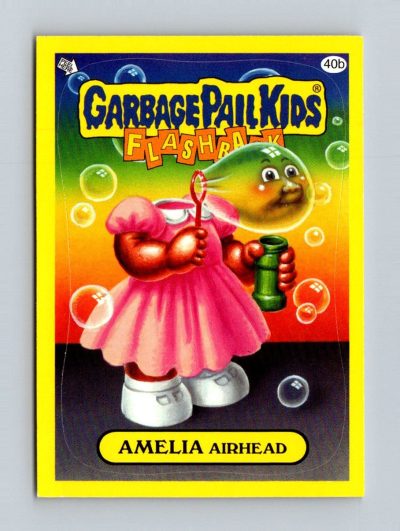 2011 Topps Garbage Pail Kids Flashback Series 3 #40b Amelia Airhead