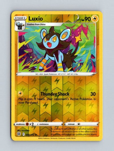 SWSH09: Brilliant Stars #050/172 Luxio Holo