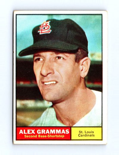 1961 Topps #64 Alex Grammas