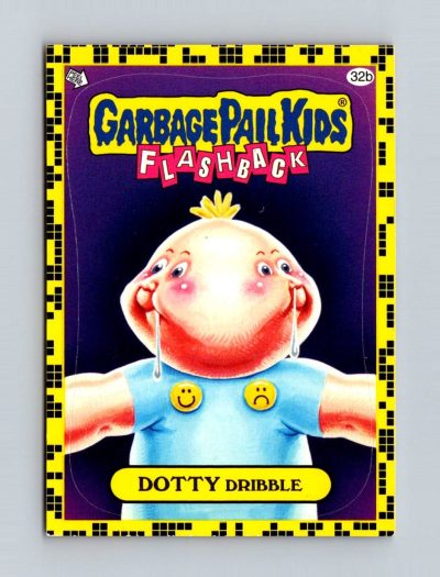 2011 Topps Garbage Pail Kids Flashback Series 2 #32b Dotty Dribble