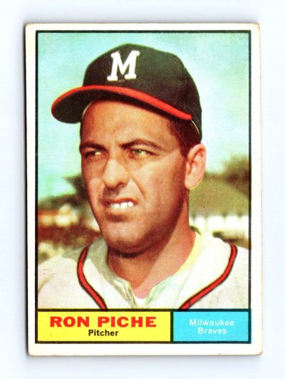 1961 Topps #61 Ron Piche