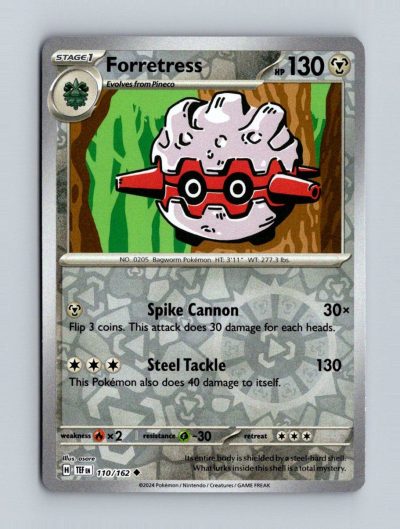 SV05: Temporal Forces #110/162 Forretress Holo