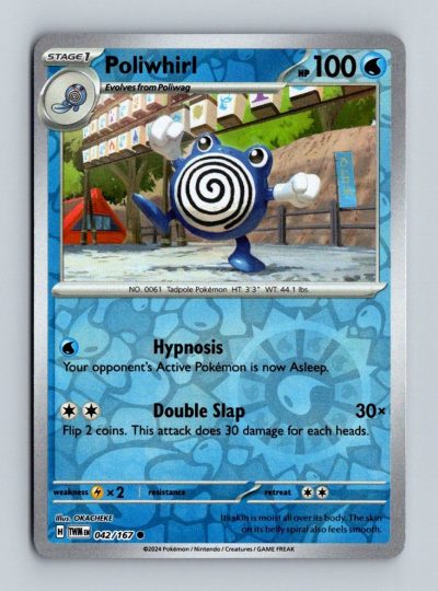 SV06: Twilight Masquerade #042/167 Poliwhirl Holo