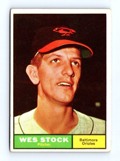 1961 Topps #26 Wes Stock