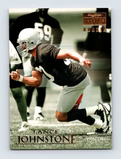 1996 SkyBox Premium #204 Lance Johnstone NFL Football Card EXCELLENT