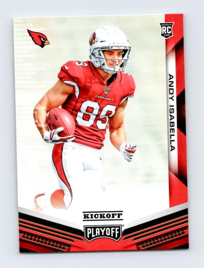 Andy Isabella 2019 Panini Playoff #221 Rookie Card Cardinals RC EXCELLENT
