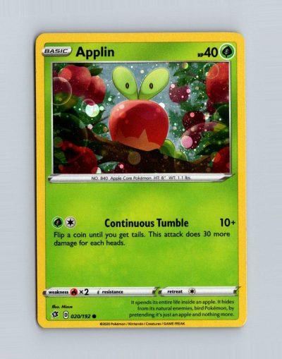 SWSH02: Rebel Clash #020/192 Applin (20) Holo