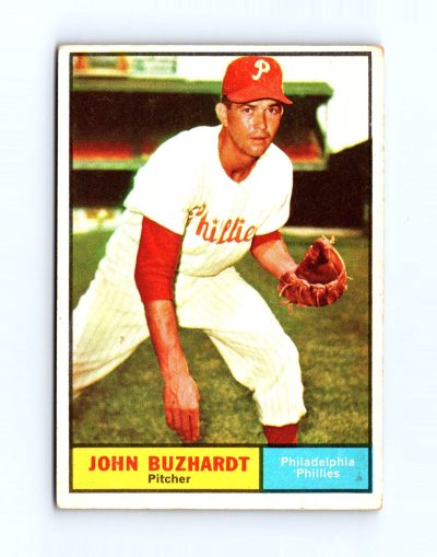 1961 Topps #3 John Buzhardt