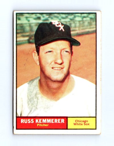 1961 Topps #56 Russ Kemmerer