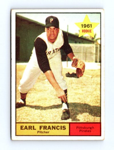 1961 Topps #54 Earl Francis