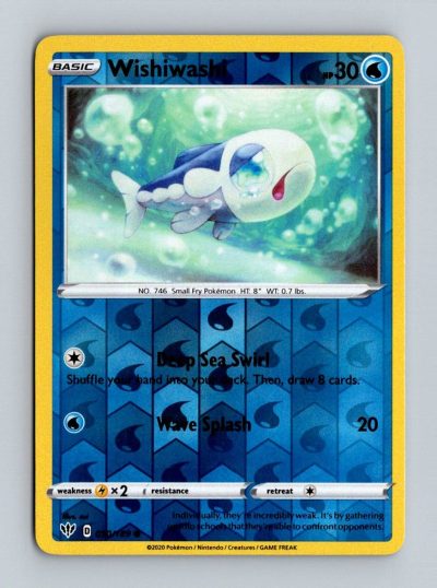 SWSH03: Darkness Ablaze #050/189 Wishiwashi Holo