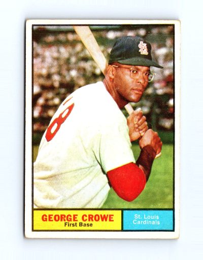 1961 Topps #52 George Crowe
