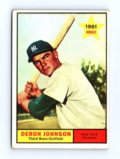 1961 Topps #68 Deron Johnson