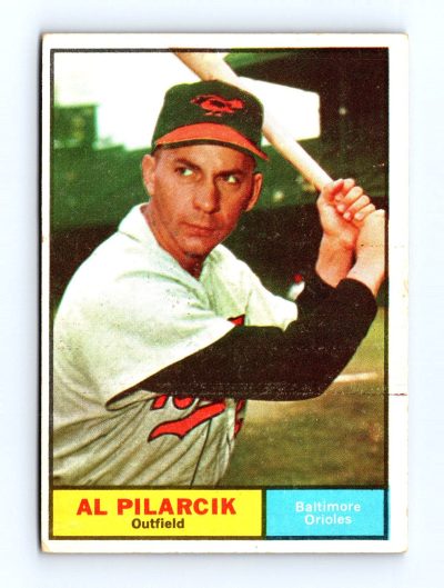 1961 Topps #62 Al Pilarcik