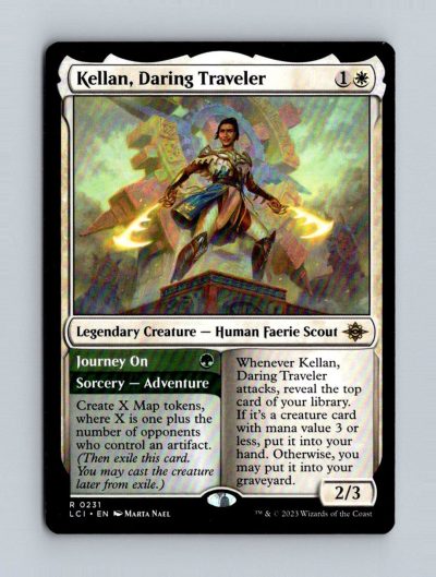 The Lost Caverns of Ixalan #231 Kellan, Daring Traveler