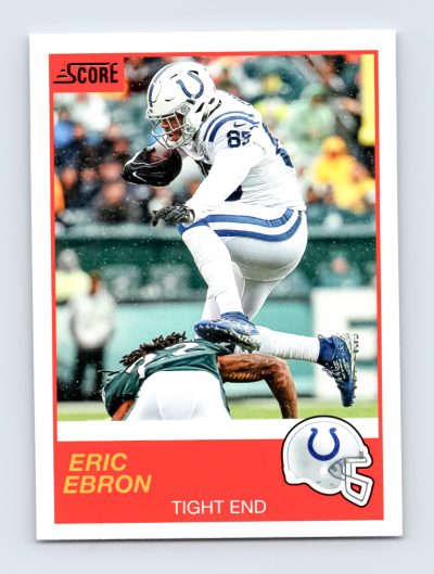 Eric Ebron 2019 Score #58 Indianapolis Colts Football Card EXCELLENT